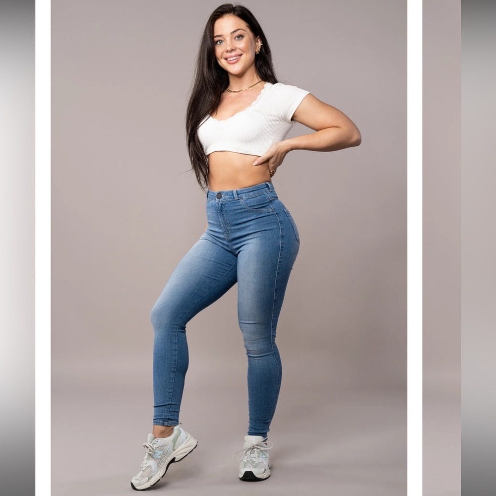 Fit Jeans Contour high waisted jeans